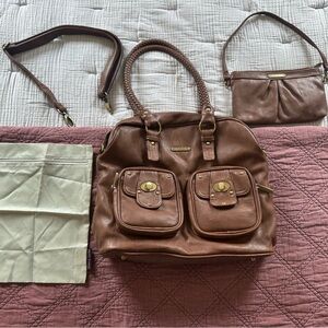 Timi & Leslie Brown Baby Bag Set